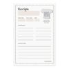 Chef Hat Recipe Card