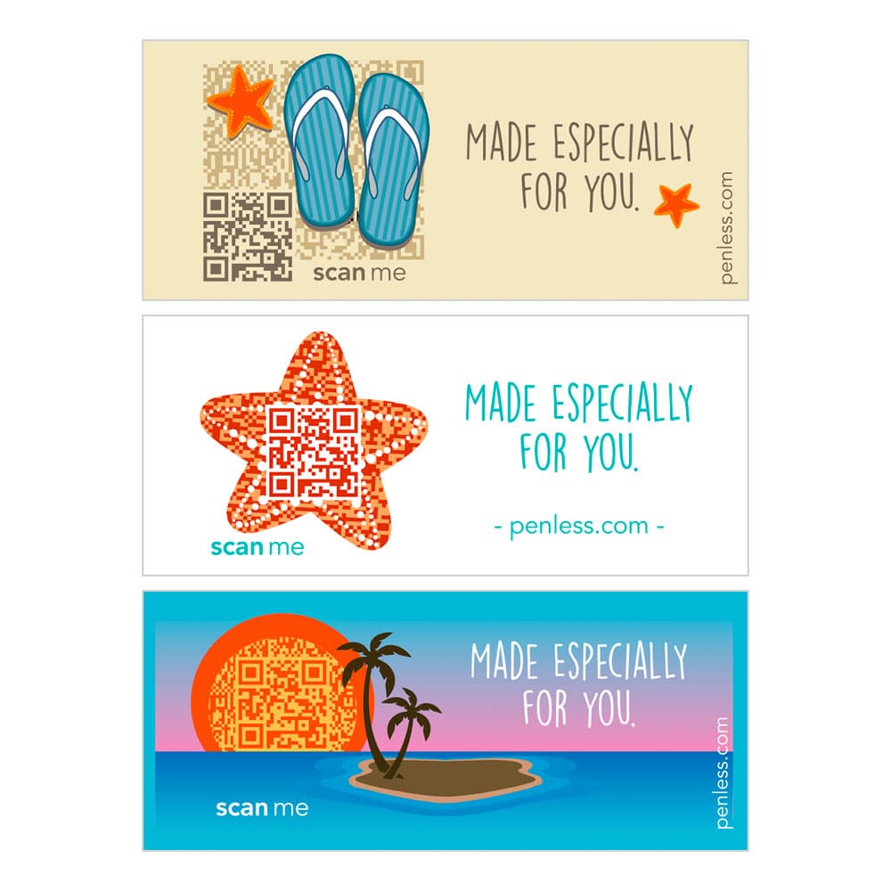 Beach Fabric Label Bundle