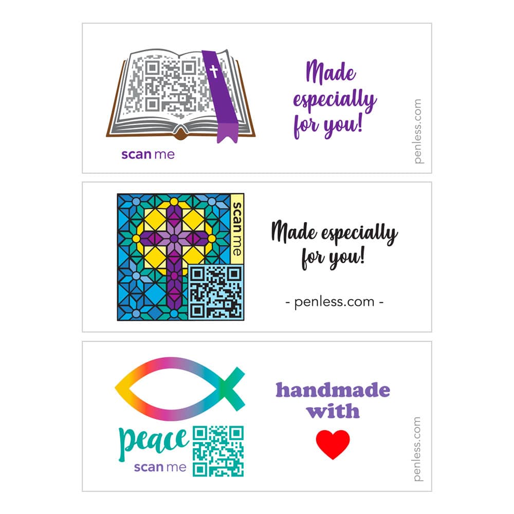 Religious Fabric Label Bundle