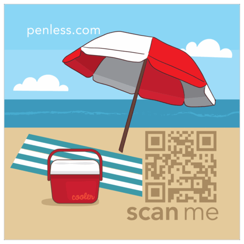 Beach Umbrella- Cooler